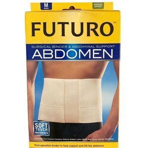 FUTURO Medium Support Abdomen Binder & Abdominal Support, Size M, NIB